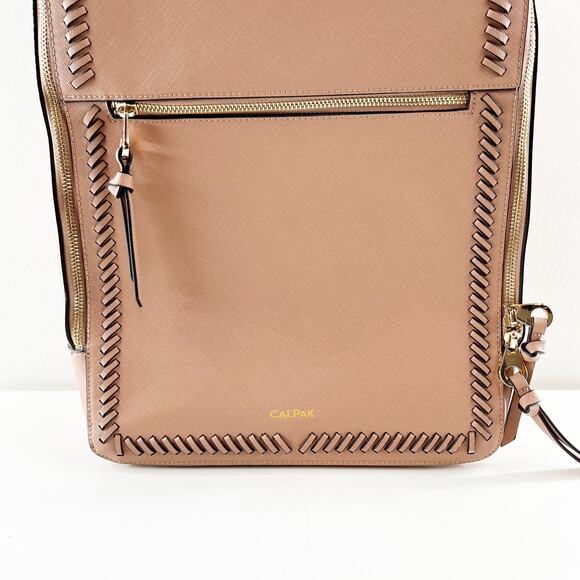 Calpak Kaya 15 inch Laptop Backpack in Caramel Tan